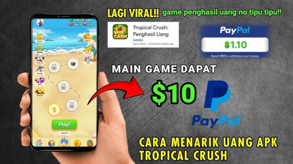 Tropical Crush Game Seru yang Memungkinkan Anda Mendapatkan Uang Tambahan