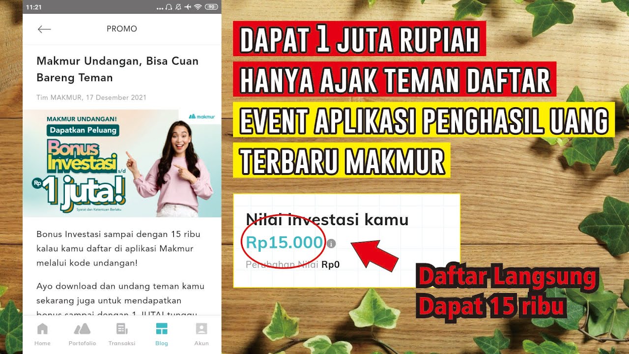Makmur Memudahkan Anda Mendapatkan dan Menginvestasikan Uang