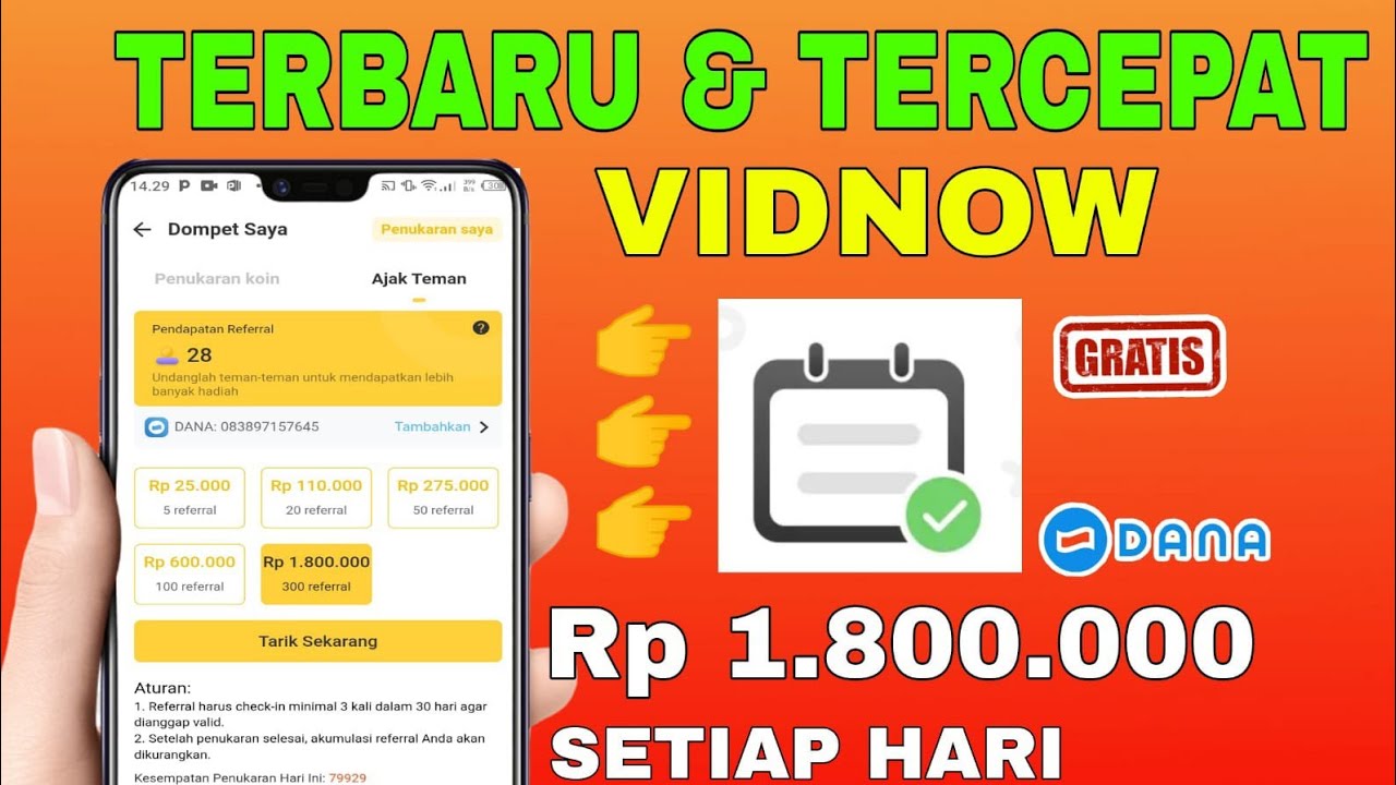 VidNow Aplikasi Penghasil Uang dengan Menonton Video Apakah Benar-benar Sepadan?