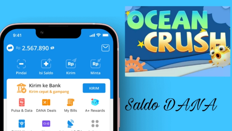 Ocean Crush Aplikasi Menyenangkan yang Memungkinkan Anda Menghasilkan Uang