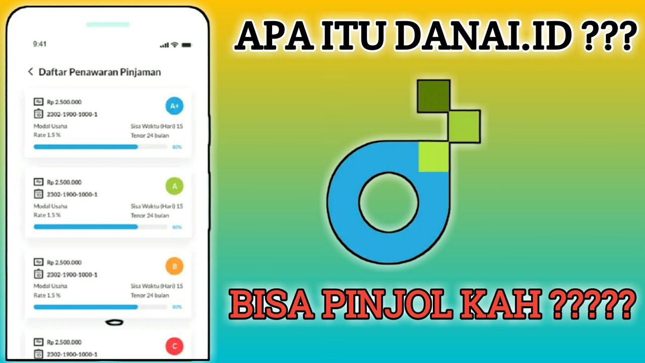 Pinjaman online Danai.Id Kebebasan Finansial Hanya dengan Sekali Sentuh