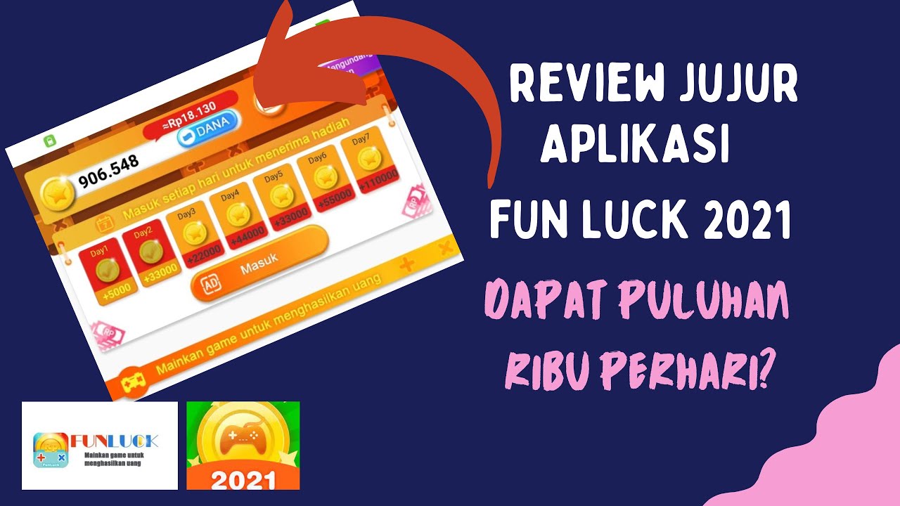 Funluck Aplikasi Penghasil Uang yang Menyenangkan dan Menguntungkan