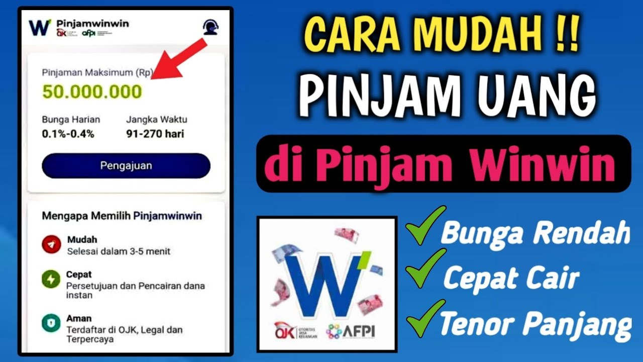 Aplikasi PinjamanWinWin Solusi cerdas dan cepat untuk kebutuhan keuangan modern