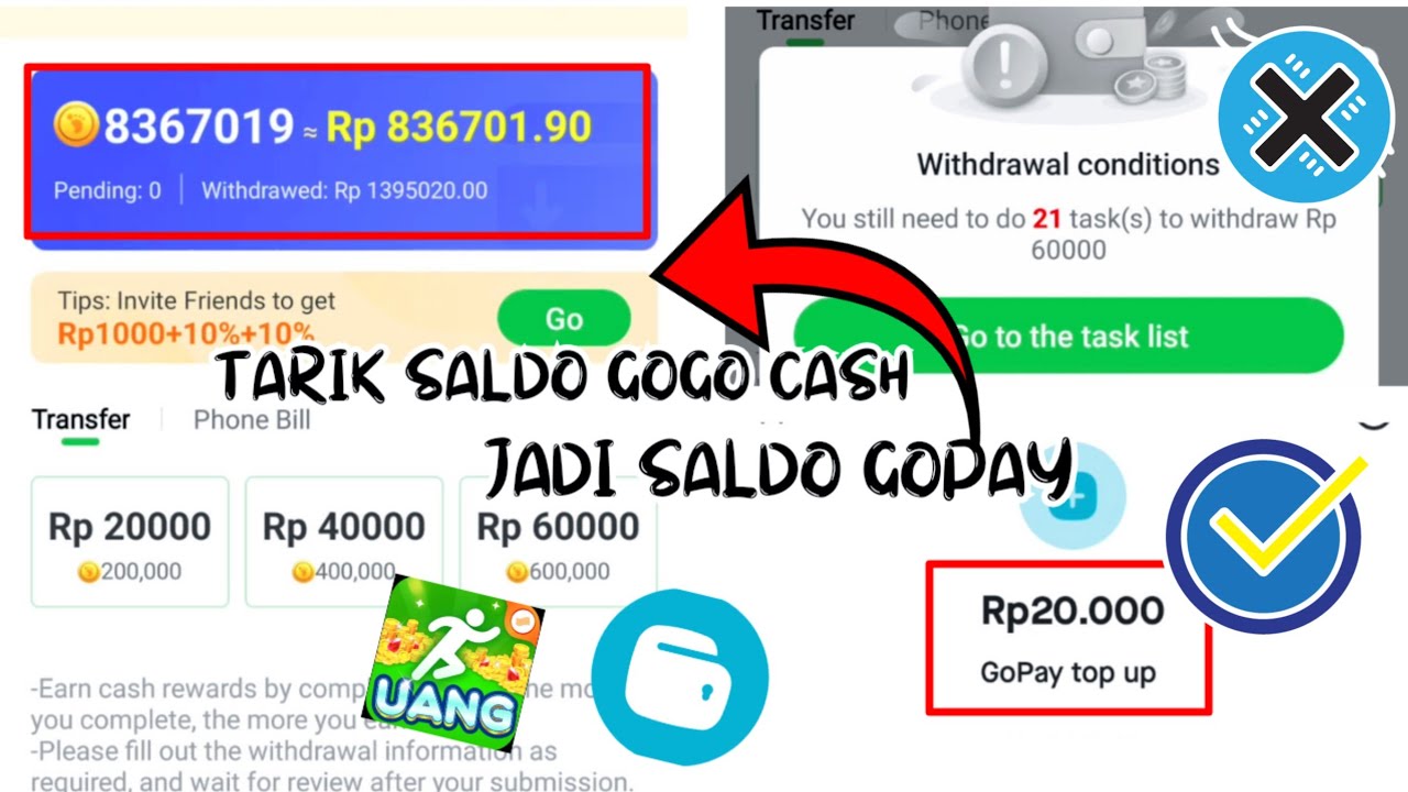 Aplikasi GogoCash Aplikasi penghasil uang yang menguntungkan di era digital